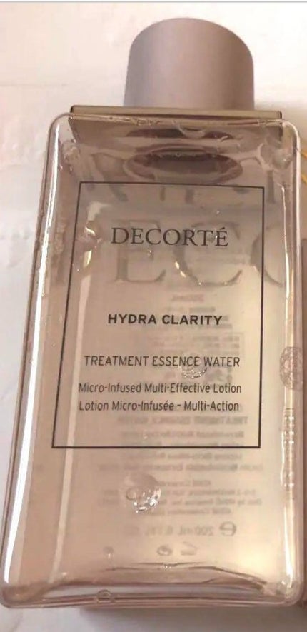イドラクラリティ 薬用 トリートメント エッセンス ウォーター/DECORTÉ/化粧水を使ったクチコミ(1枚目)