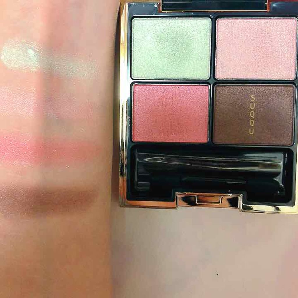 デザイニング カラー アイズ/SUQQU/アイシャドウパレットを使ったクチコミ（2枚目）