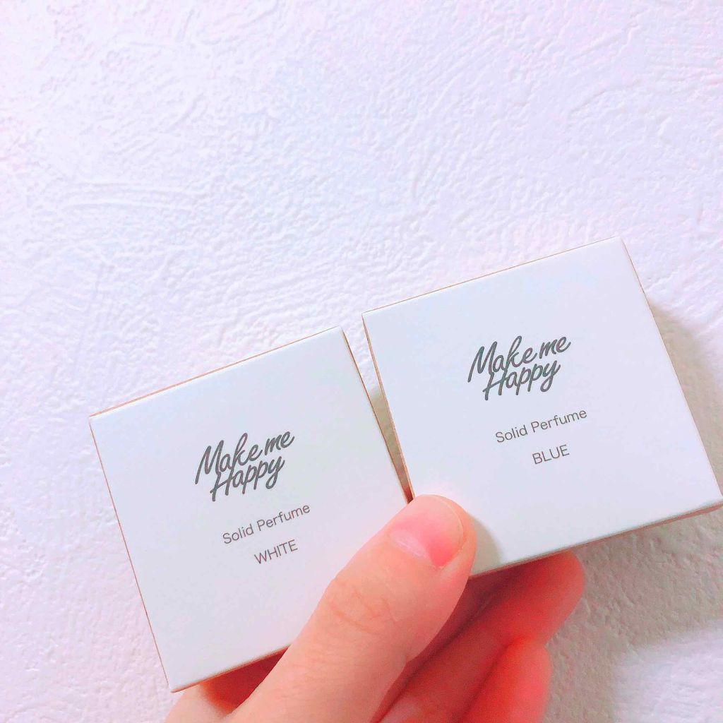 メイクミーハッピー ソリッドパフューム BLUE/キャンメイク/練り香水を使ったクチコミ(1枚目)