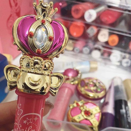 ミラクルロマンス スパイラルハートムーンロッドリップクリーム/クレアボーテ/リップクリームを使ったクチコミ(1枚目)