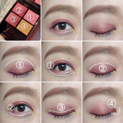 オンブル ジェ/GUERLAIN/アイシャドウパレットを使ったクチコミ(4枚目)