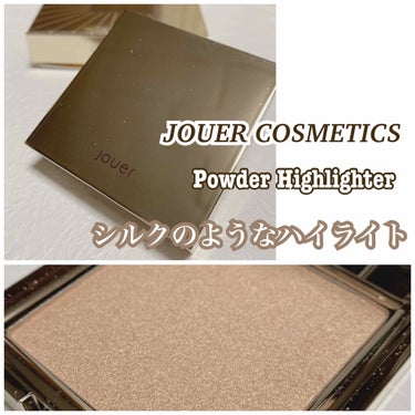 Jouer Cosmetics powder highlighter  jouer cosmeticsのクチコミ「✔ JOUER COSMETICS
       Powder Highlighter   ᯽.....」（1枚目）