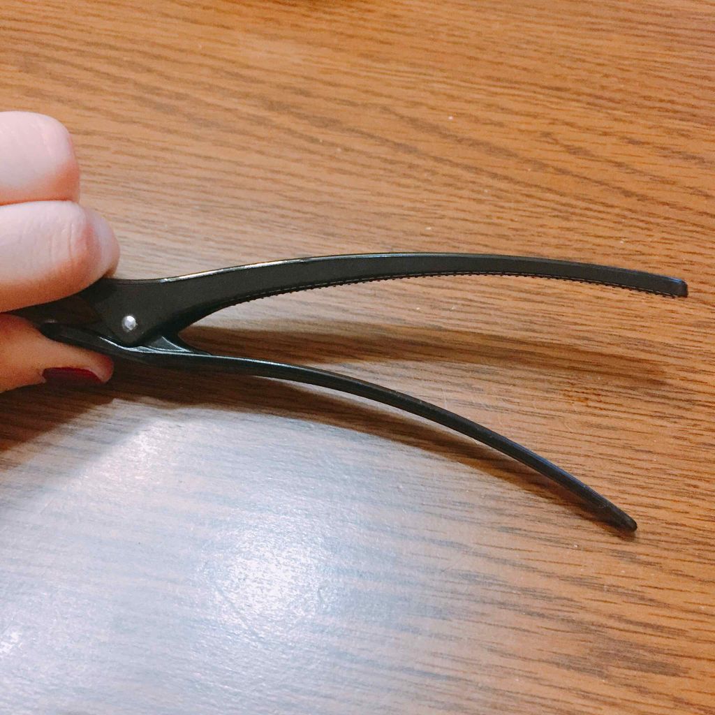 前髪クリップ/DAISO/ヘアアクセサリーを使ったクチコミ（2枚目）