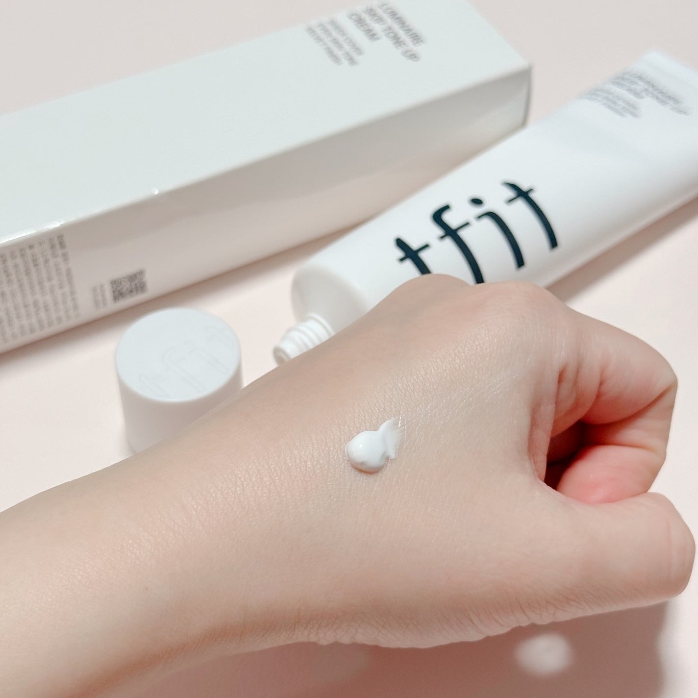 MOON on LIPS 「🤍✨🤍✨🤍✨tfitルミネアスキップトーンアップクリームカバー..」(3枚目)