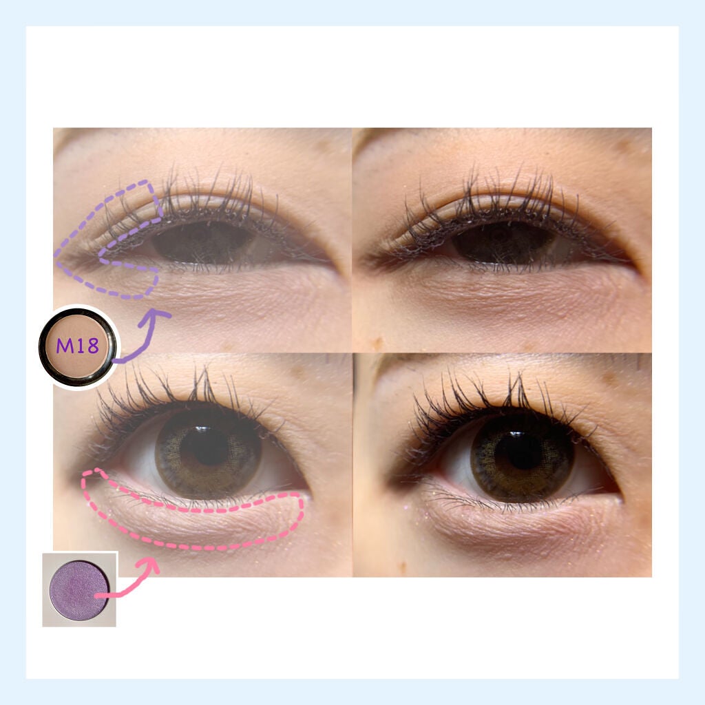 モノアイズ アイシャドウ/ARITAUM/単色アイシャドウを使ったクチコミ(4枚目)