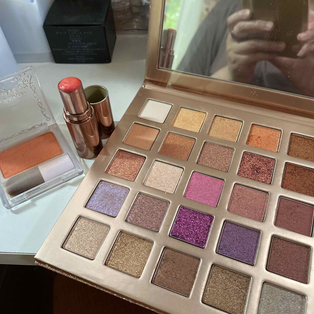 プロ ダズリング アイパレット グリッツ シャワー/CLIO/アイシャドウパレットを使ったクチコミ（1枚目）