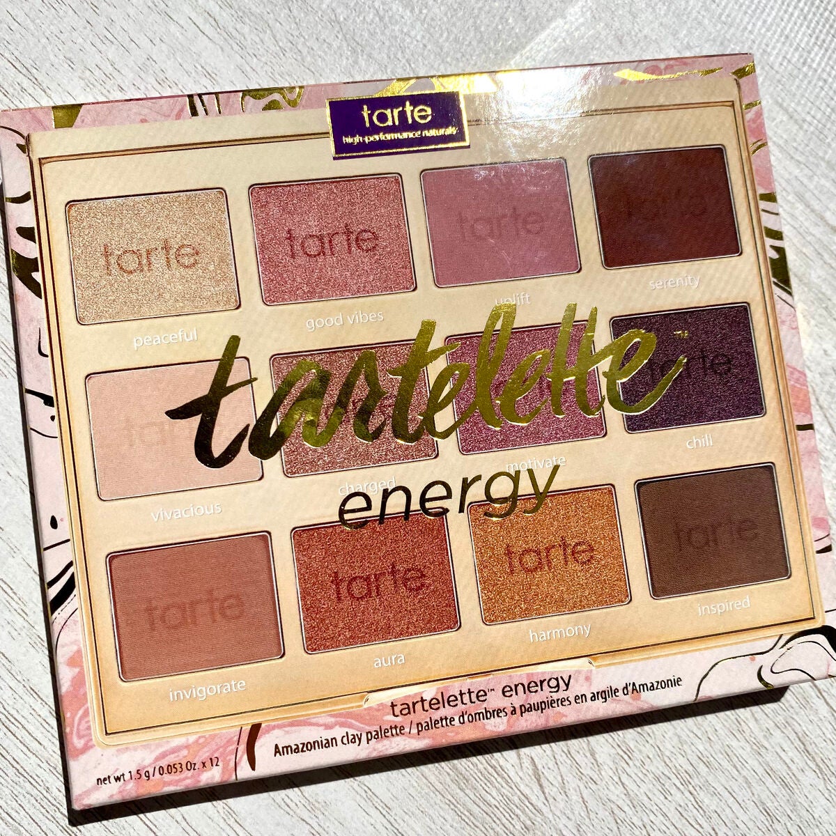 タルトレット E アマゾニアンクレイ パレット/tarte/アイシャドウパレットを使ったクチコミ(9枚目)