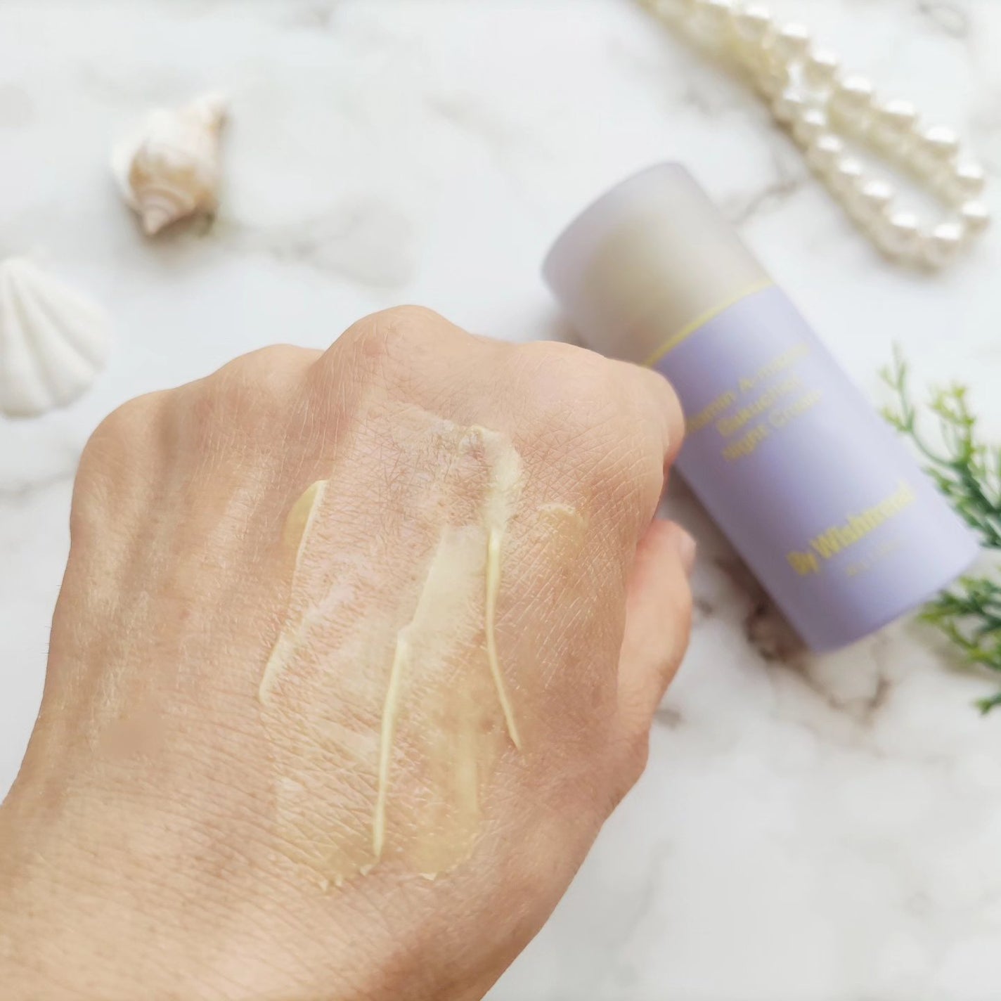 ビタミンA-mazingバクチオールナイトクリーム/By Wishtrend/フェイスクリームを使ったクチコミ(5枚目)