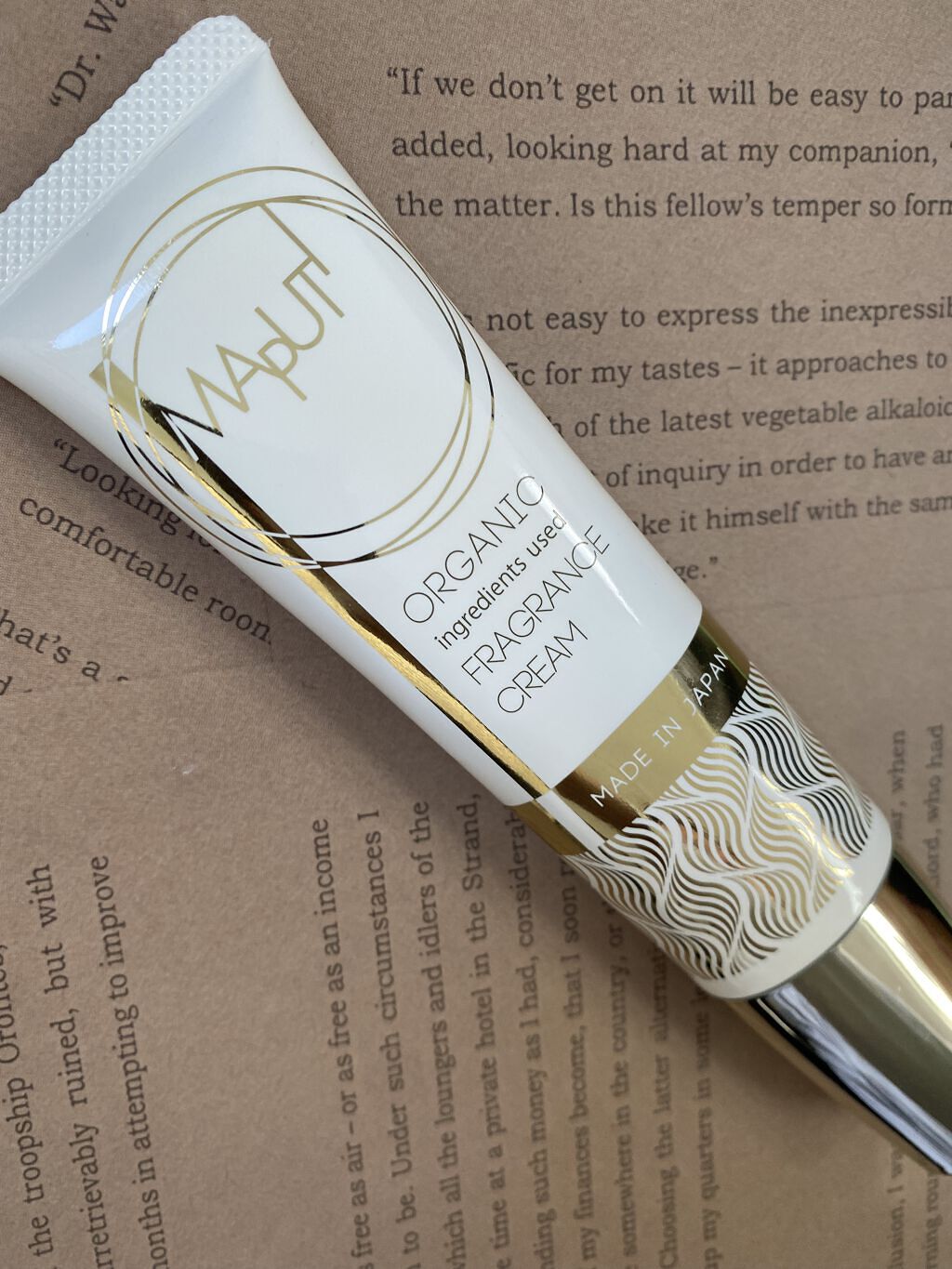 オーガニックフレグランスバストクリーム/MAPUTI/バスト・ヒップケアを使ったクチコミ（1枚目）