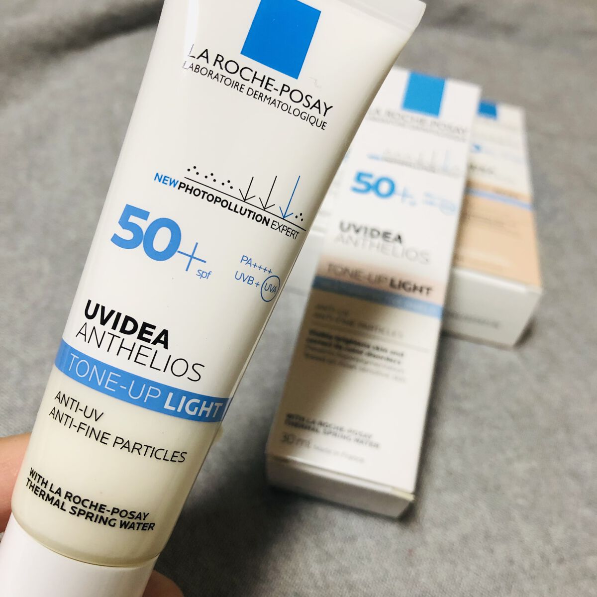 UVイデア XL プロテクショントーンアップ/ラ ロッシュ ポゼ/日焼け止めクリームを使ったクチコミ（3枚目）