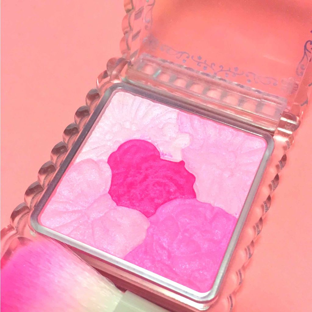 グロウフルールチークス/キャンメイク/パウダーチークを使ったクチコミ(3枚目)