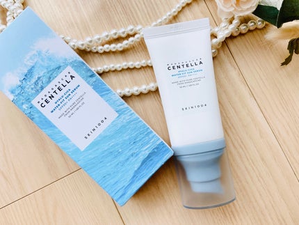 ヒアルーシカ ウォーターフィット サンセラム/SKIN1004/日焼け止めローションを使ったクチコミ(6枚目)