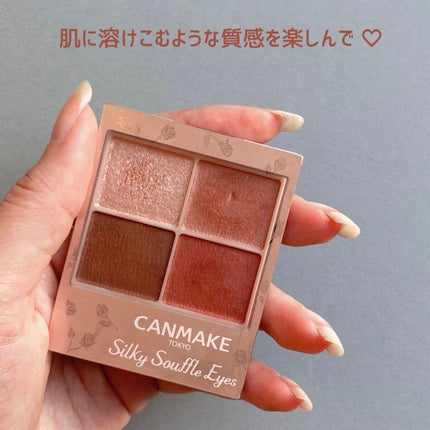 シルキースフレアイズ(マットタイプ)/キャンメイク/アイシャドウパレットを使ったクチコミ(6枚目)