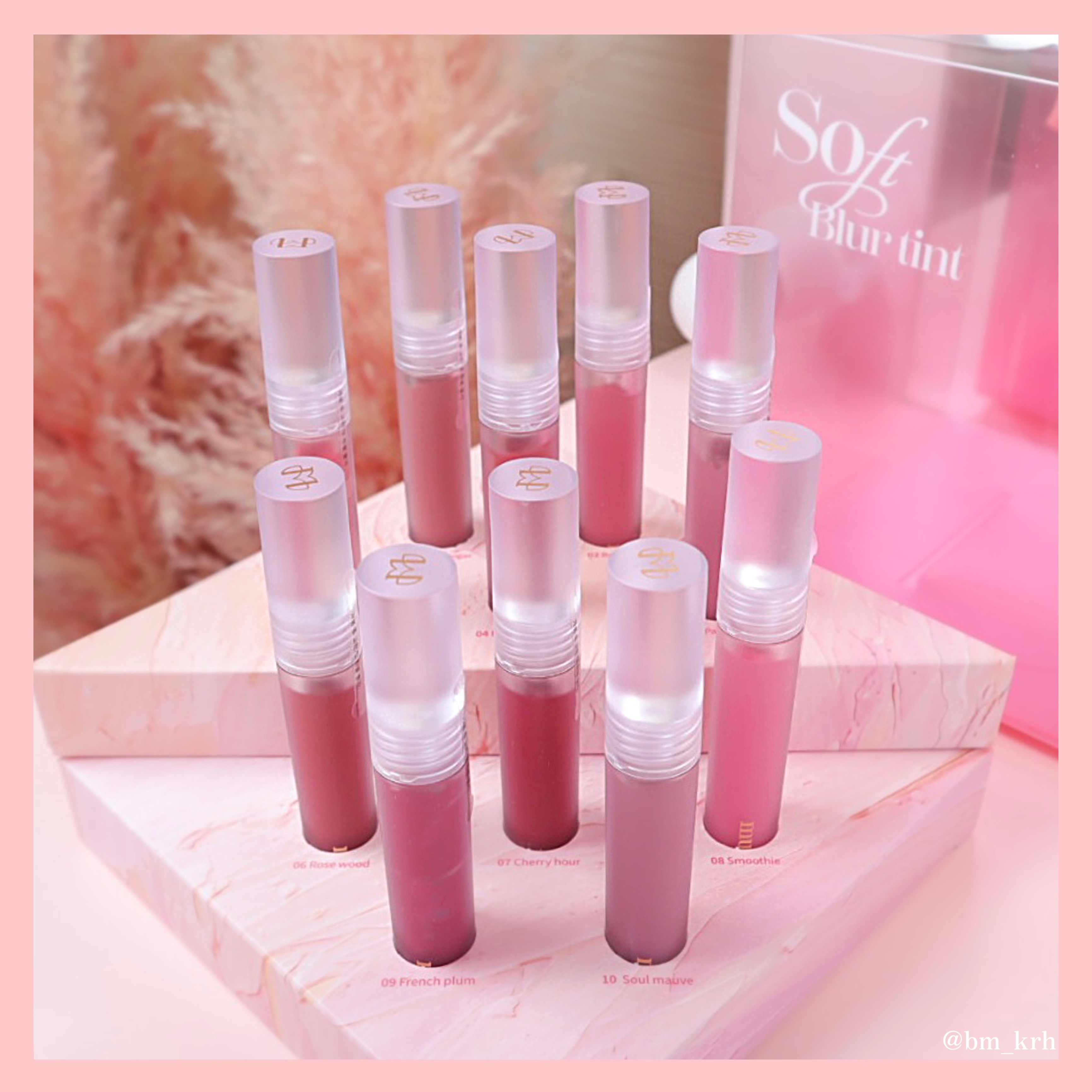 ソフトブラーティント/mude./リップティントを使ったクチコミ（1枚目）