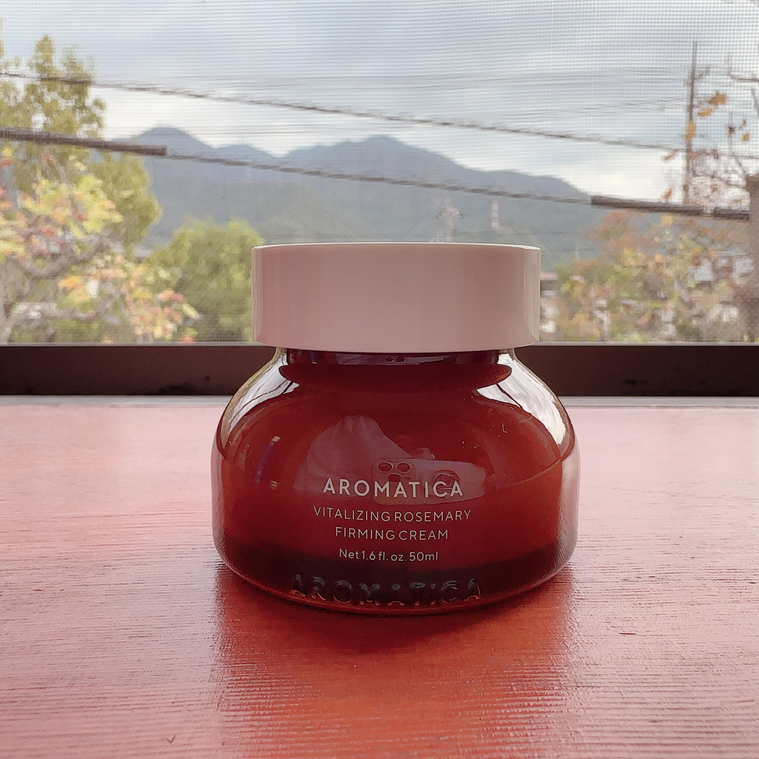 バイタライジングローズマリーファーミングクリーム/AROMATICA/フェイスクリームを使ったクチコミ（1枚目）