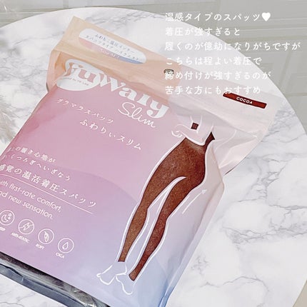 FuWaly Slim スパッツタイプ/グラマラスパッツシリーズ/着圧ソックス・レギンスを使ったクチコミ(2枚目)