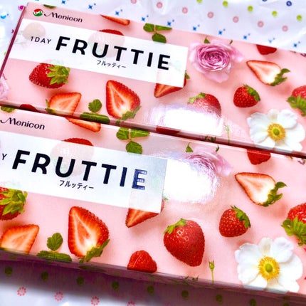 FRUTTIE 1day/メニコン/ワンデー(1DAY)カラコンを使ったクチコミ(1枚目)