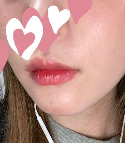 リップアーマー 14 いちご飴紅茶/KiSS/口紅を使ったクチコミ(2枚目)