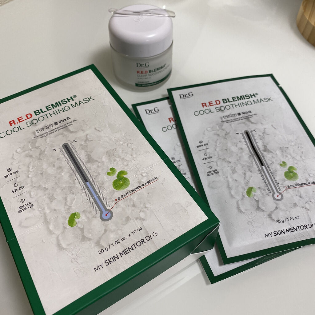 レッドブレミッシュ クールスージングマスク/Dr.G/シートマスク・パックを使ったクチコミ（1枚目）