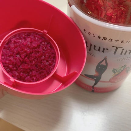 Ayur Time(アーユルタイム) フランキンセンス&サンダルウッドの香り 720g/アーユルタイム/無機塩系入浴剤を使ったクチコミ(2枚目)