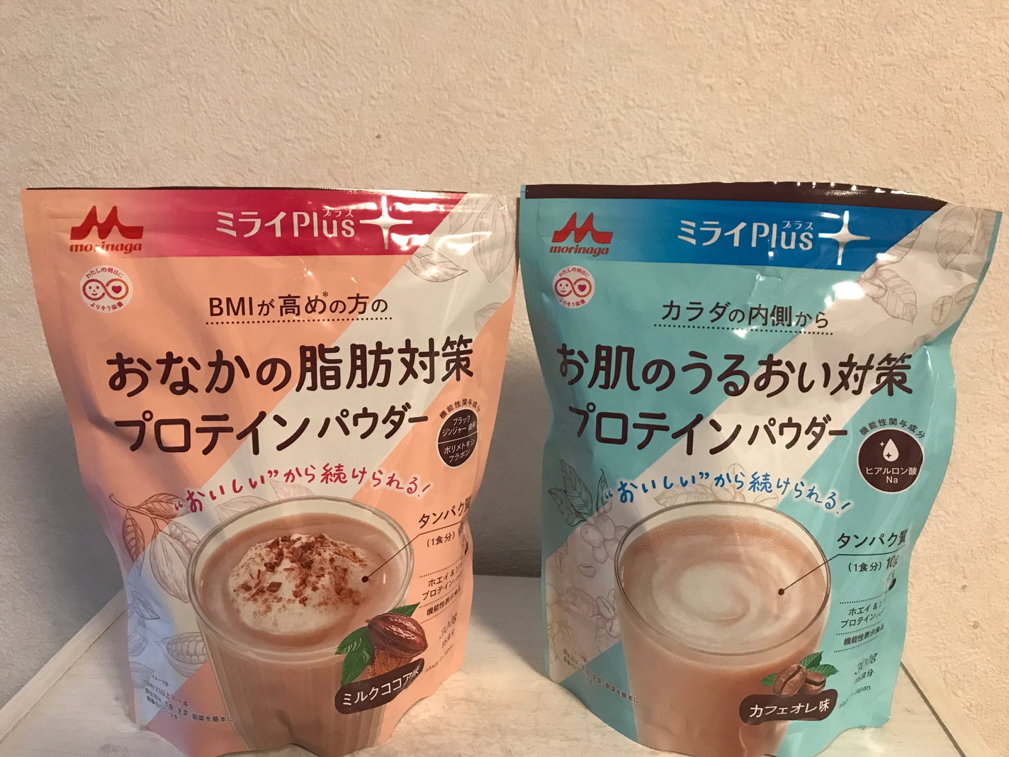 ミライplus おなかの脂肪対策プロテインパウダー/森永乳業/その他プロテインを使ったクチコミ(8枚目)