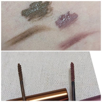 ブロウインク カラーティントデュオ/MAYBELLINE NEW YORK/眉ティントを使ったクチコミ(2枚目)