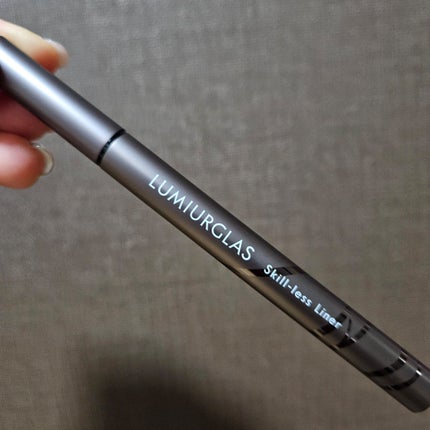スキルレスライナー 07.スモアグレージュ/LUMIURGLAS/リキッドアイライナーを使ったクチコミ(3枚目)