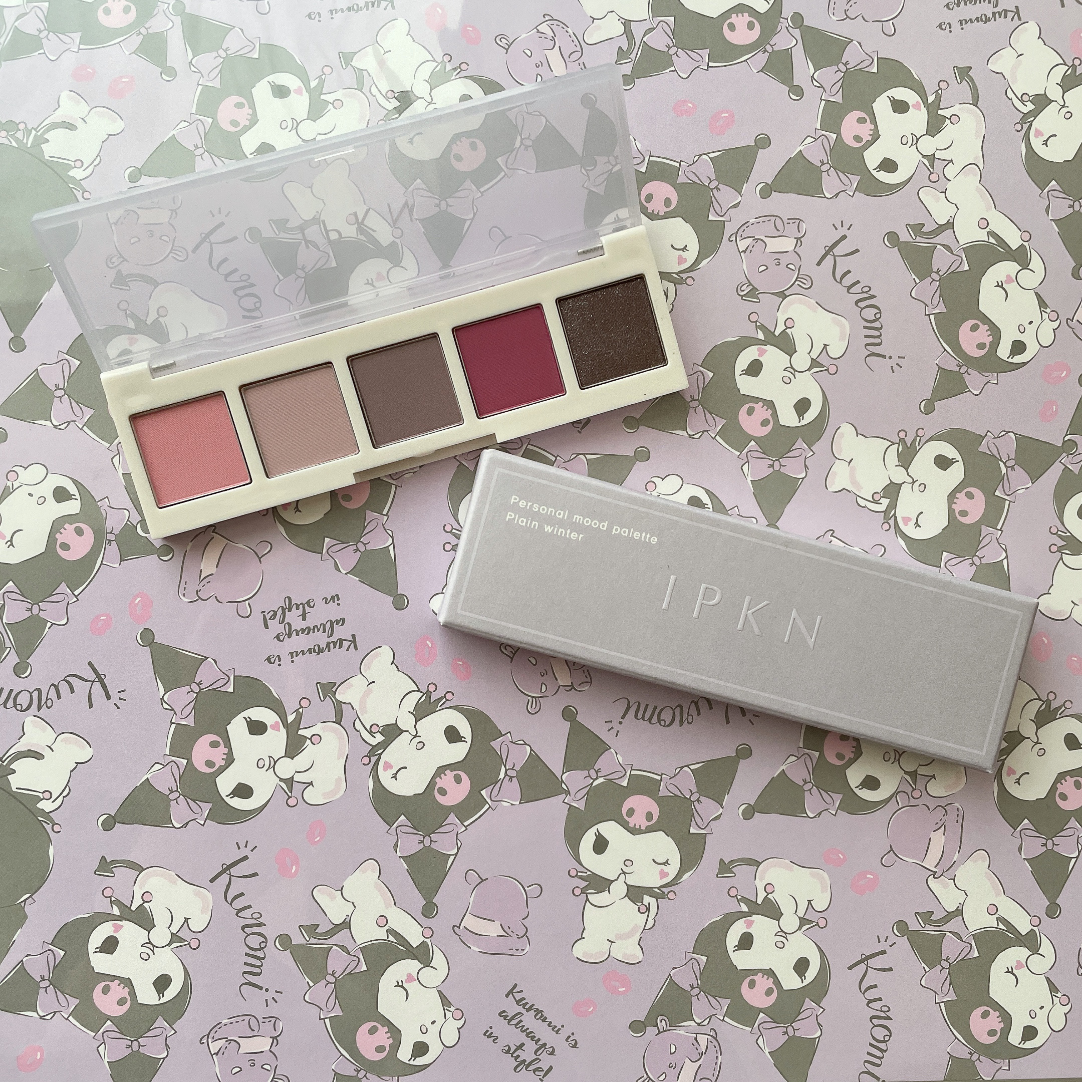 イプクン パーソナル ムードパレット #2 PLAIN WINTER/IPKN/アイシャドウパレットを使ったクチコミ（1枚目）