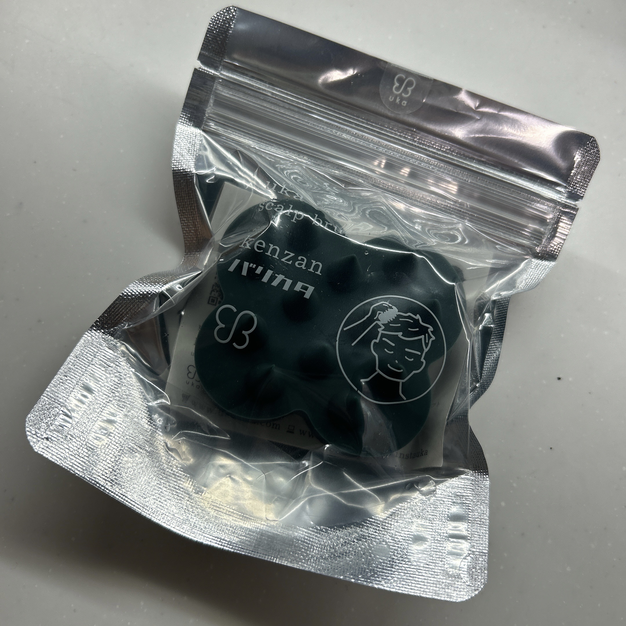 uka scalp brush kenzan/uka/スカルプブラシを使ったクチコミ（3枚目）