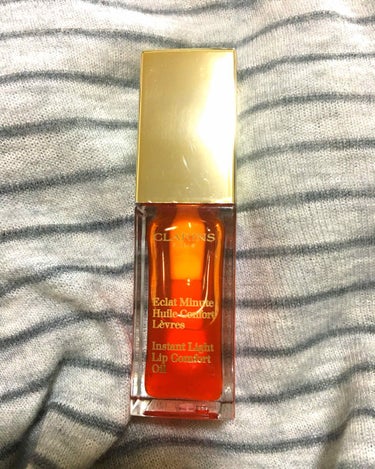 コンフォート リップオイル  05 tangerine /CLARINS/リップグロスを使ったクチコミ（1枚目）