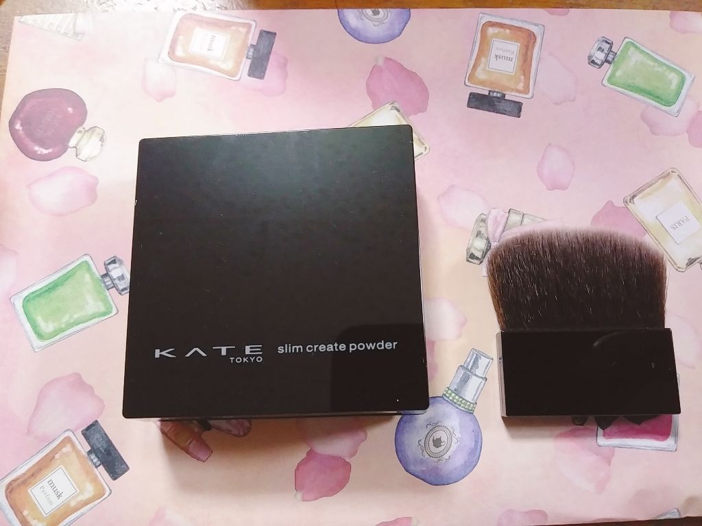 スリムクリエイトパウダー/KATE/プレストパウダーを使ったクチコミ（2枚目）