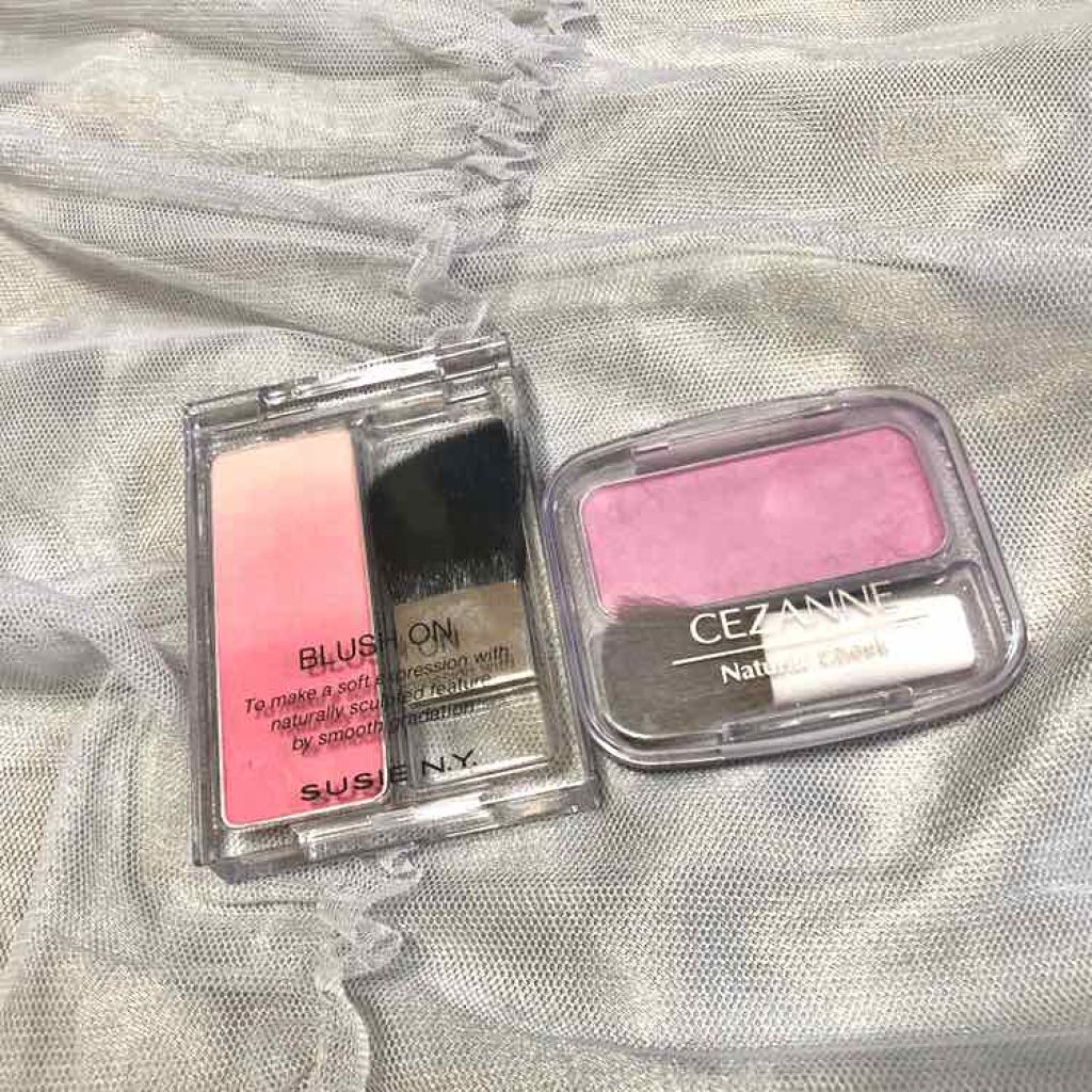ナチュラル チークN/CEZANNE/パウダーチークを使ったクチコミ(1枚目)