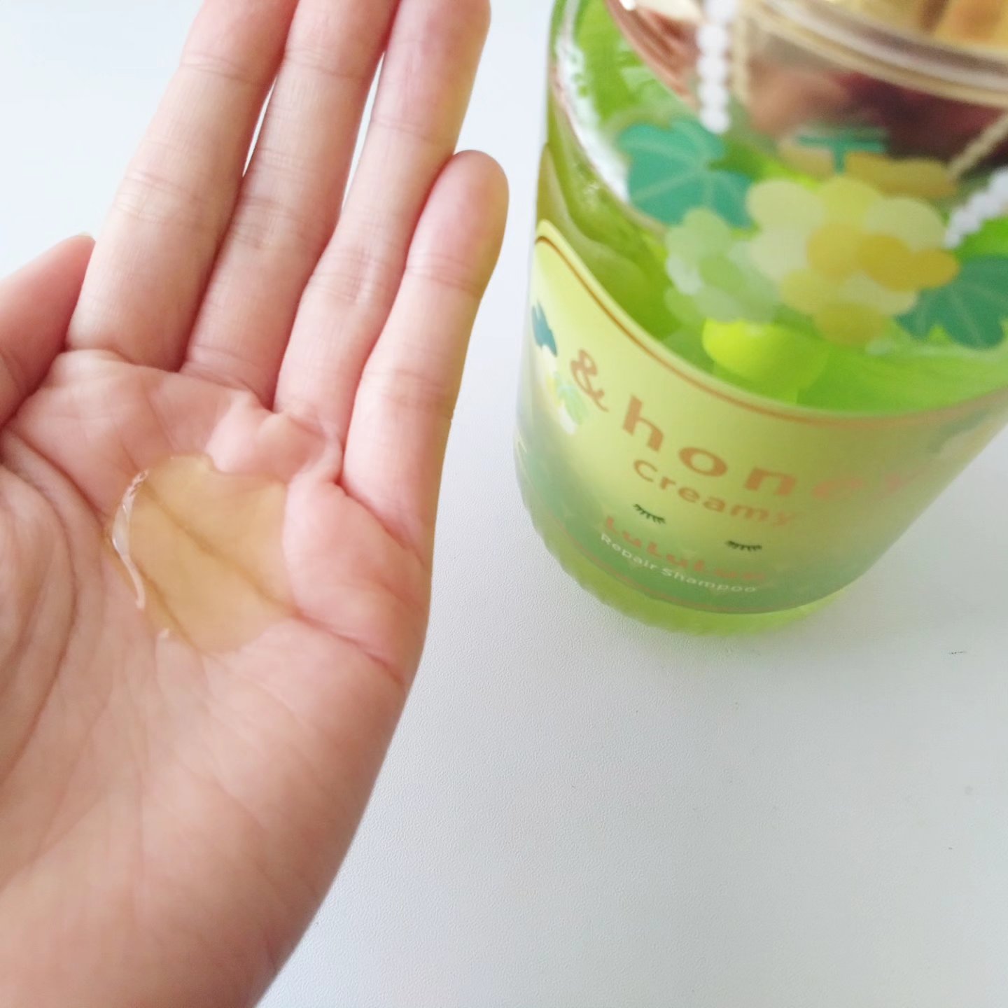 アンドハニー クリーミー ルルルン リペア ペアセット/&honey/シャンプー・コンディショナーを使ったクチコミ（3枚目）