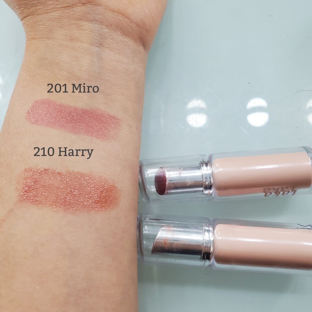 ボンディンググロウリップスティック/Laka/口紅を使ったクチコミ(2枚目)