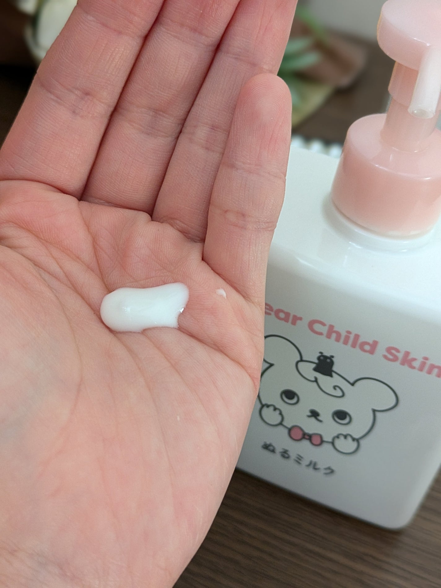 Dear Child Skin ぬるミルク【医薬部外品】<乳液> /Dear Child Skin/ボディローションを使ったクチコミ(2枚目)