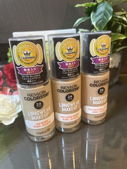 カラーステイ ロングウェア メイクアップ/REVLON/リキッドファンデーションを使ったクチコミ(1枚目)