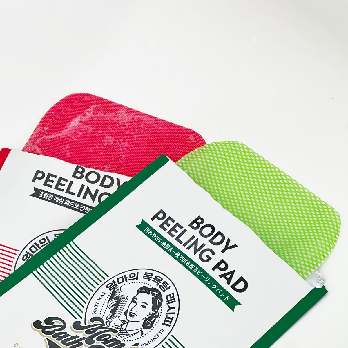 ボディピーリングパッド/Mom’s Bath Recipe/ピーリングを使ったクチコミ(2枚目)