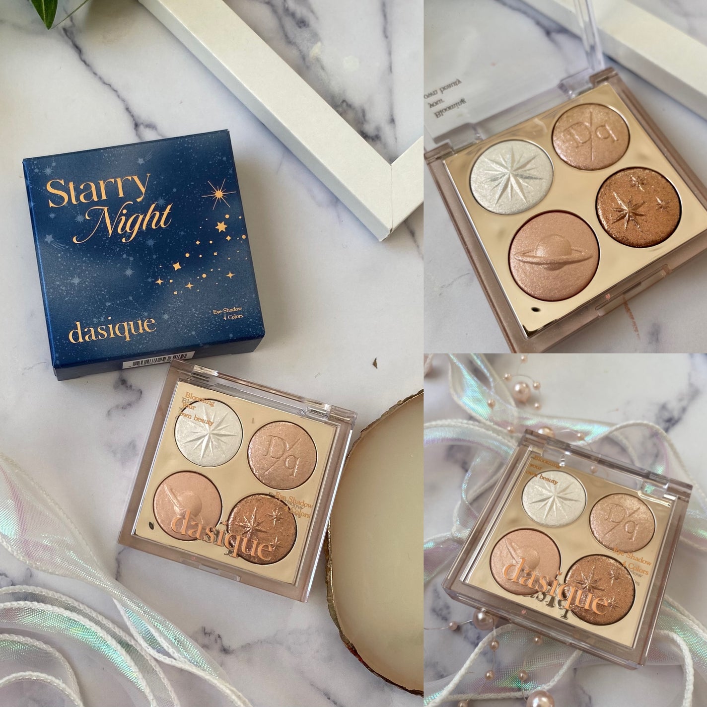 スターリーナイト シャドウパレット/dasique/アイシャドウパレットを使ったクチコミ(3枚目)