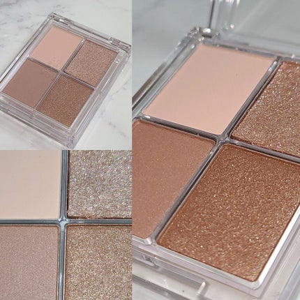 4色アイシャドウパレット/aZTK/アイシャドウパレットを使ったクチコミ(3枚目)