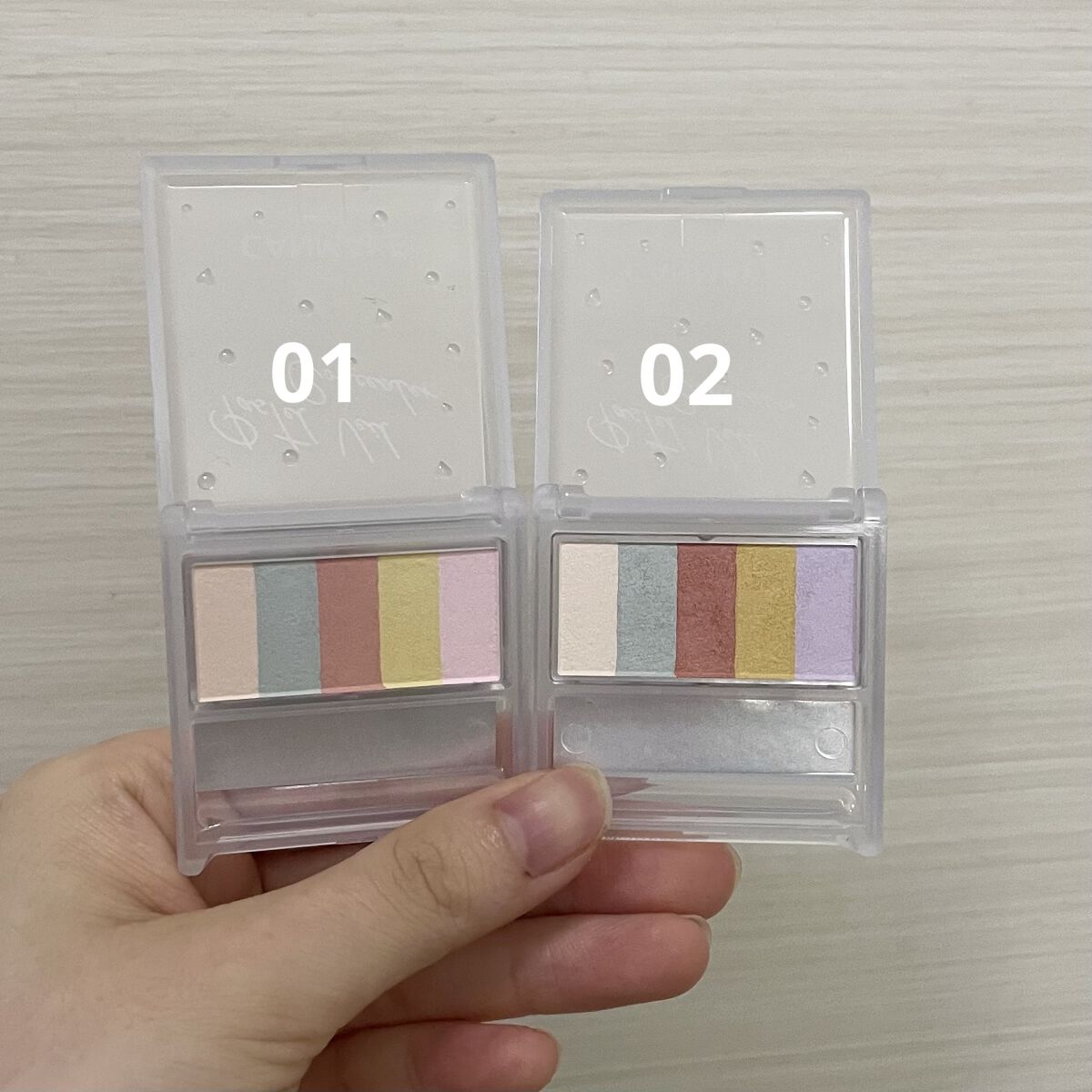 パステルヴェールコンシーラー/キャンメイク/パレットコンシーラーを使ったクチコミ（2枚目）