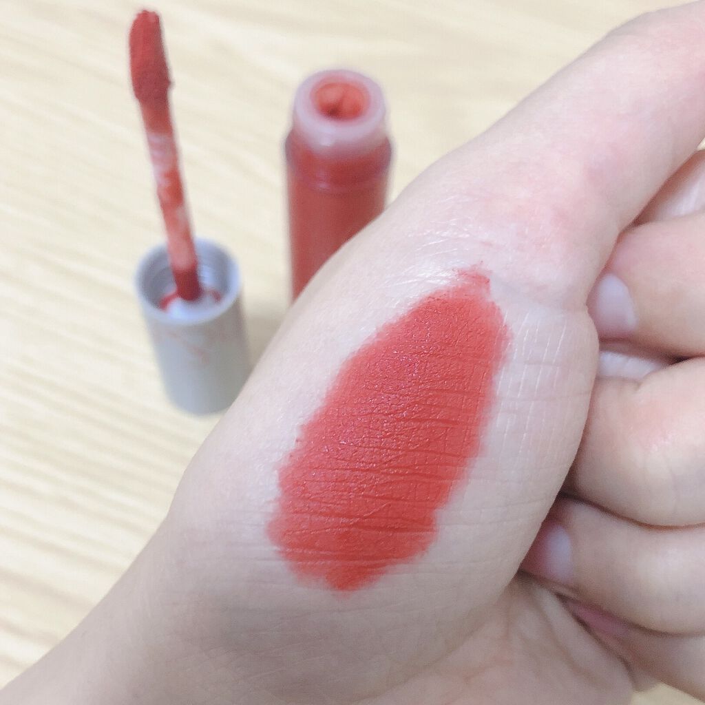 ゼロベルベットティント/rom&nd/リップティントを使ったクチコミ（3枚目）