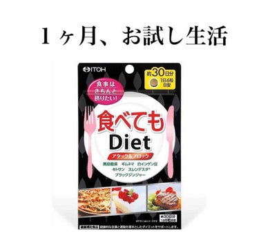 食べてもDiet/井藤漢方製薬/ボディサプリメントを使ったクチコミ（1枚目）