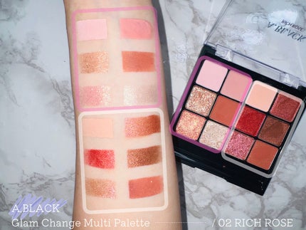 グラムチェンジマルチパレット/A.BLACK/マルチパレットを使ったクチコミ(4枚目)