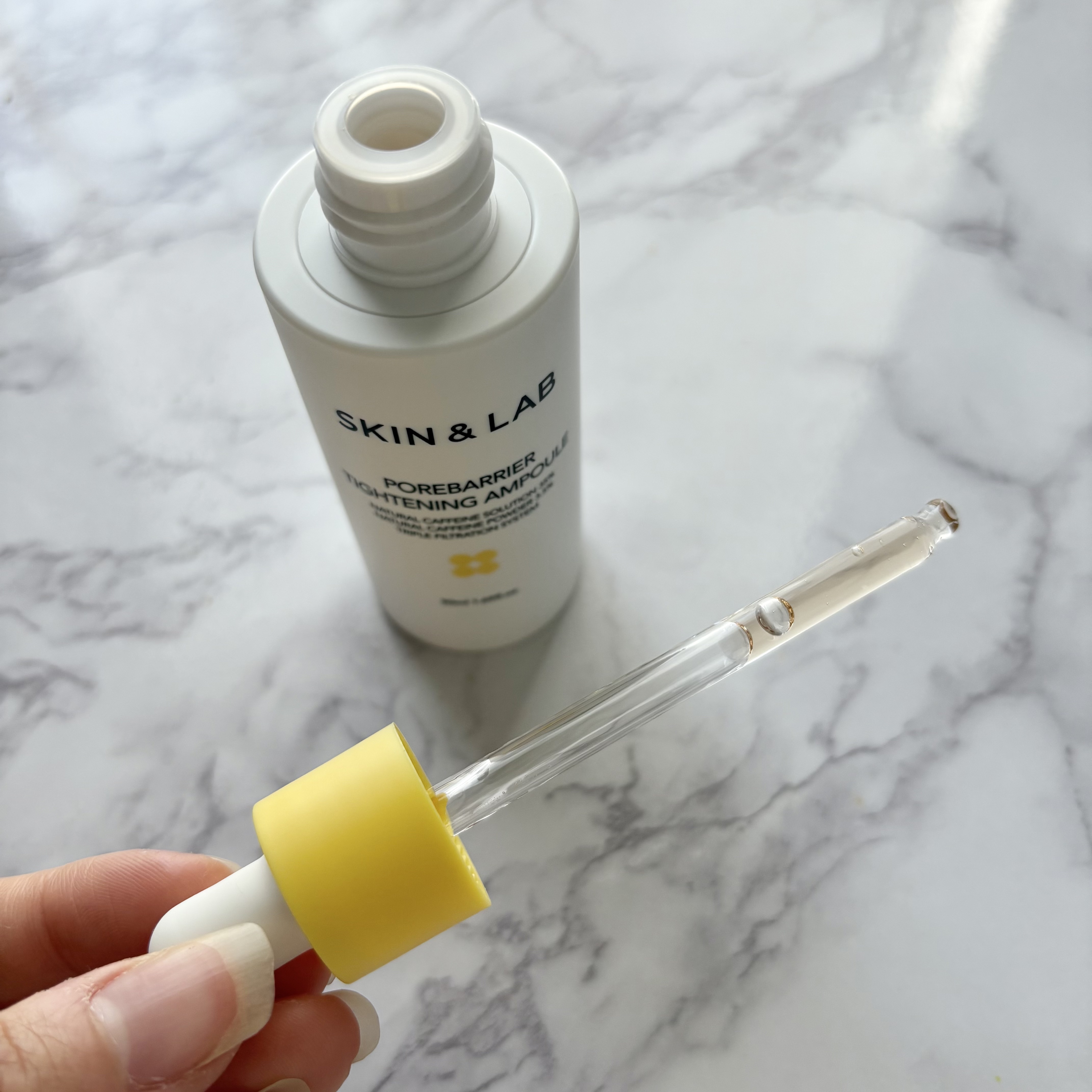 ポアバリアタイトニングアンプル/SKIN&LAB/美容液を使ったクチコミ（2枚目）