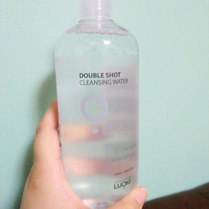 ダブルショットクレンジングウォーター/LUOKI/クレンジングウォーターを使ったクチコミ(1枚目)