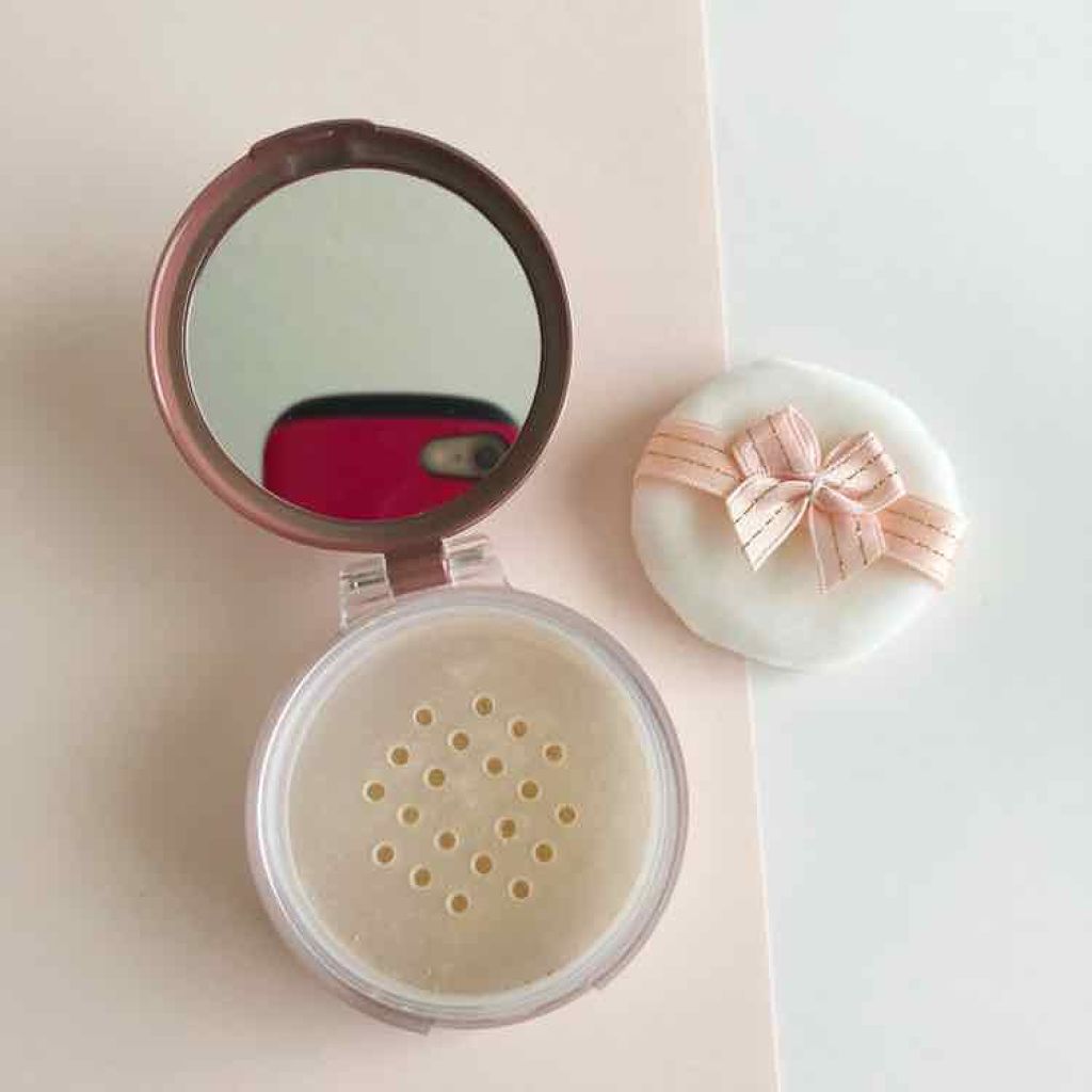 ミラー付きパウダーケース/ロージーローザ/その他化粧小物を使ったクチコミ(2枚目)