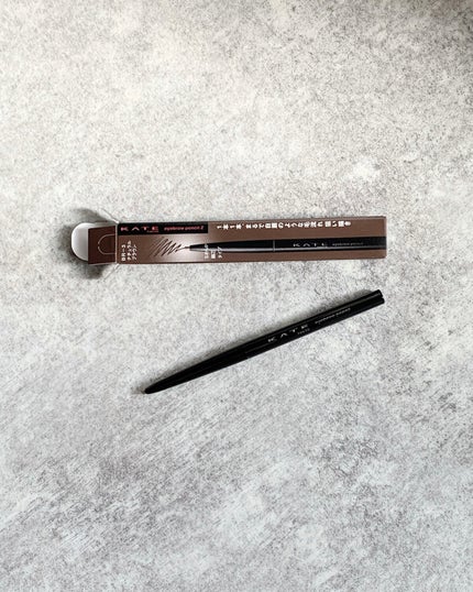 アイブロウペンシルZ BR-3 ナチュラルブラウン/KATE/アイブロウペンシルを使ったクチコミ(2枚目)