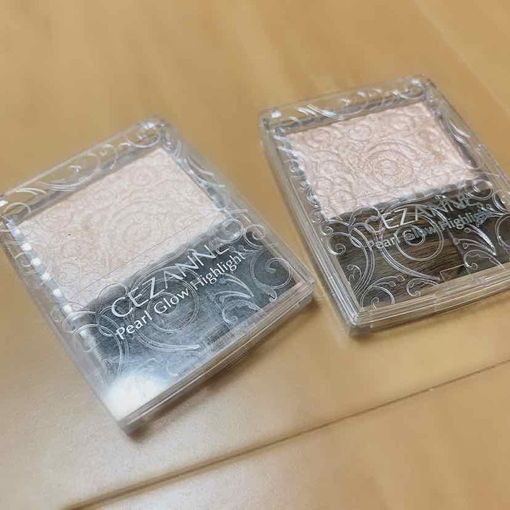 パールグロウハイライト/CEZANNE/パウダーハイライトを使ったクチコミ(1枚目)