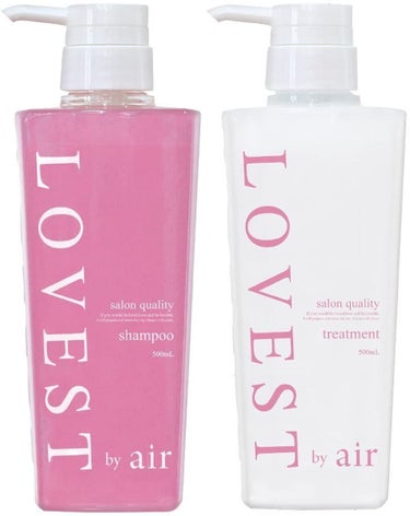 LOVEST by air  サロンクオリティーヘアケア フェアリーピンク LOVEST by air Salon Quality Hair Care