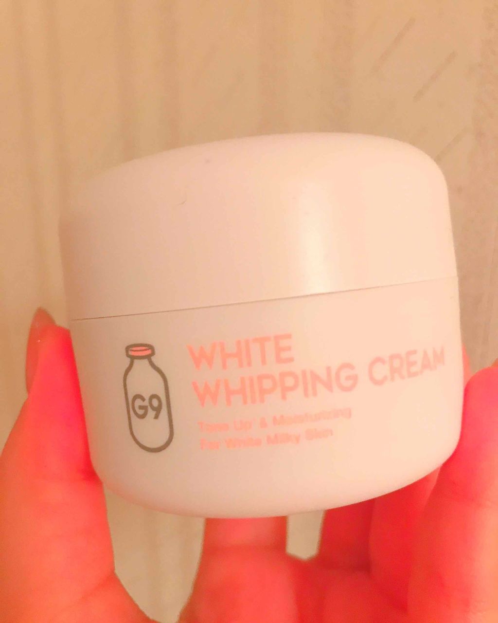 WHITE WHIPPING CREAM(ウユクリーム)/G9SKIN/化粧下地を使ったクチコミ(1枚目)